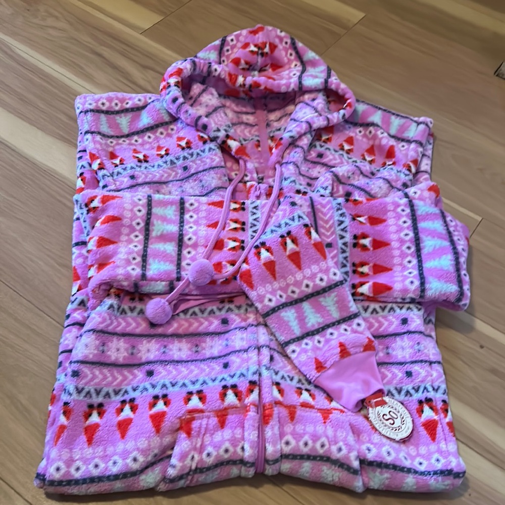 Size small Christmas onesie pajamas